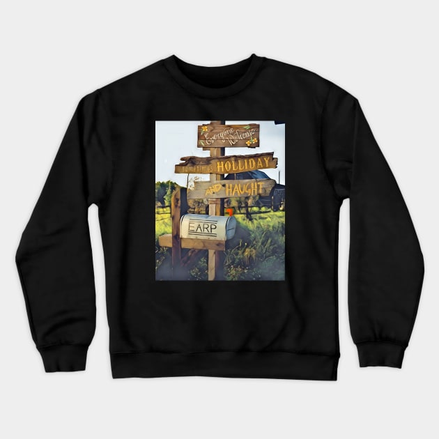 Everyone Welcome Wynonna Earp Crewneck Sweatshirt by BiancaEm